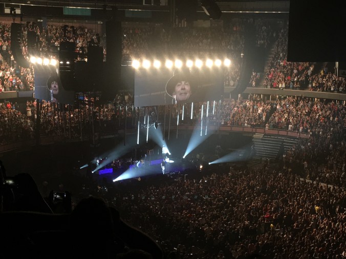 Gord Downie alone on stage