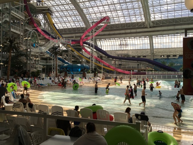Water park at West Edmonton Mall