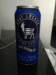 Goat Locker pale session ale