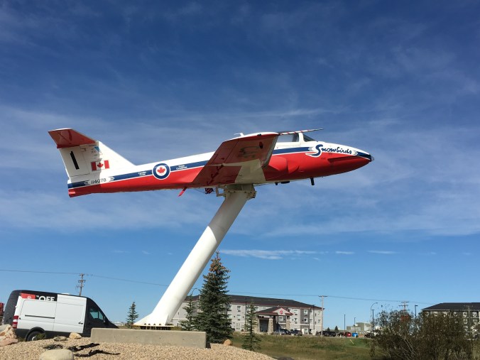 Snowbird in Moose Jaw