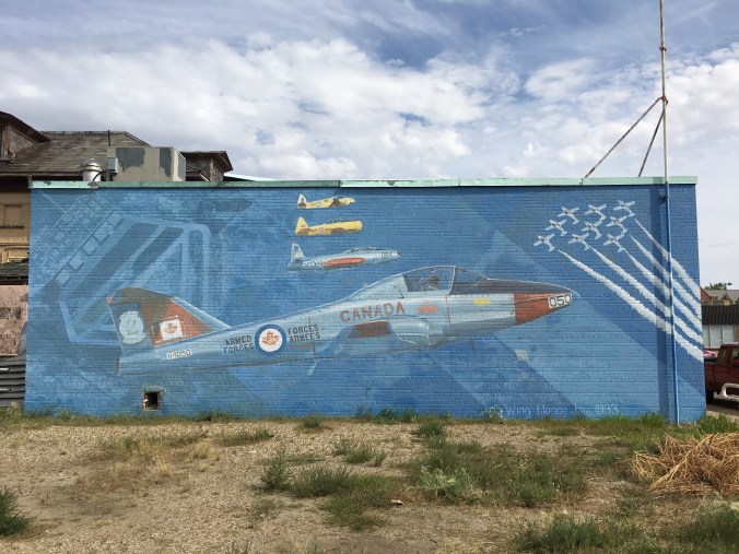 Mural in Moose Jaw