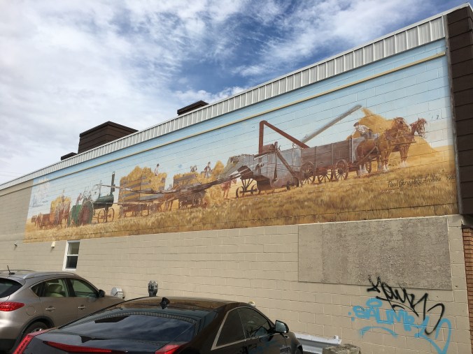 Mural in Moose Jaw