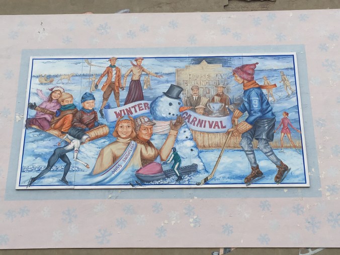 Mural in Moose Jaw