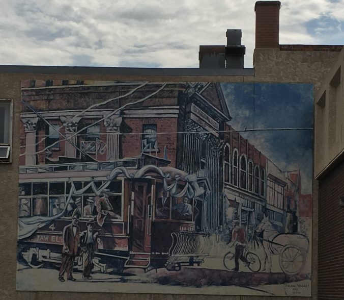Mural in Moose Jaw