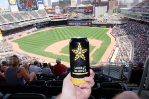 Fulton Lonely Blonde at Target Field