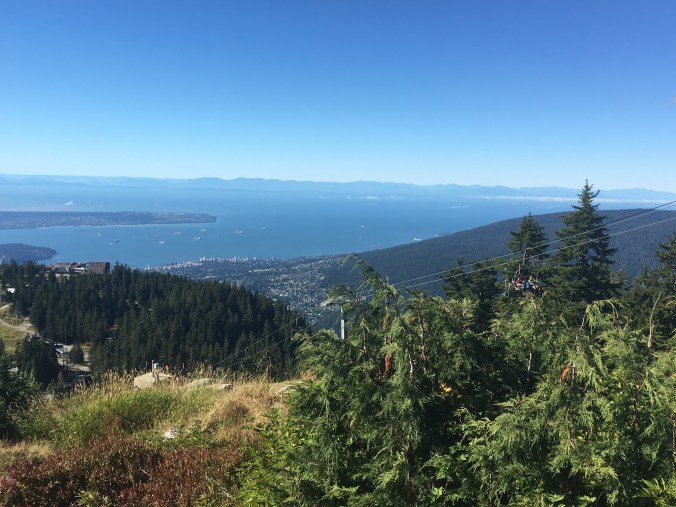 View of Vancouver from Grouse Mountain