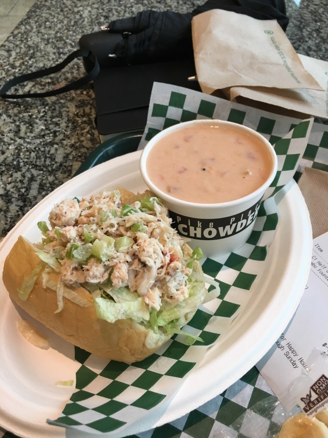 Pike Place Chowder lunch
