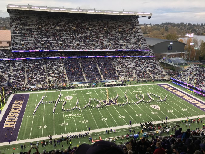 UW marching band