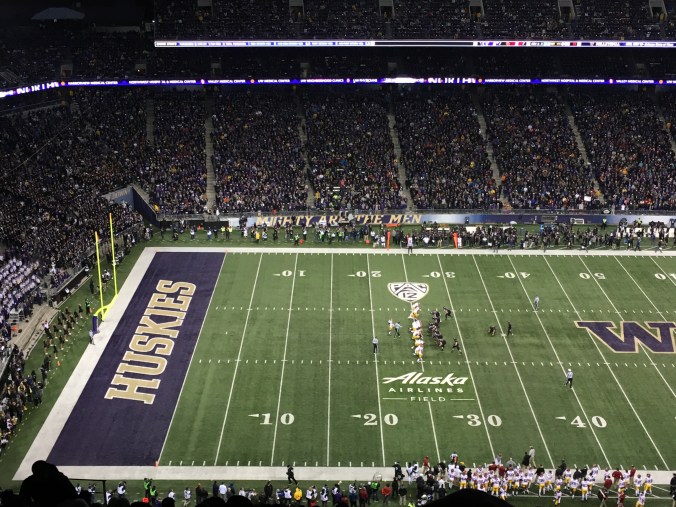 View from the upper deck