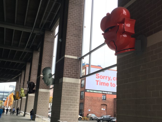 Colossal Heads by Claudia Fitch