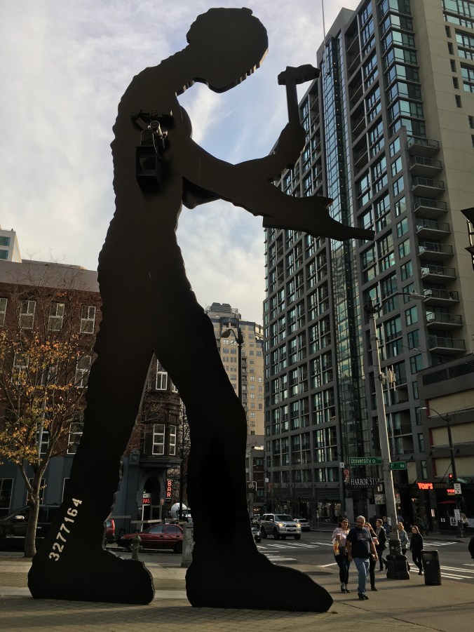 Hammering Man by Jonathan Borofsky