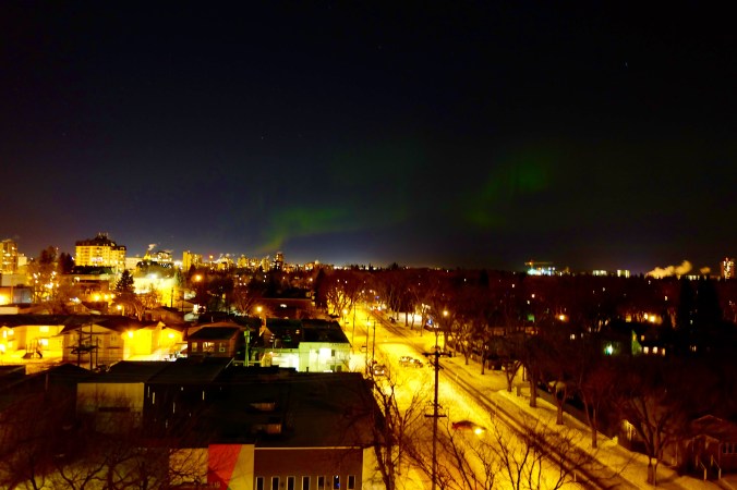Northern Lights in Saskatoon