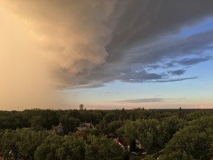 Storm over Saskatoon