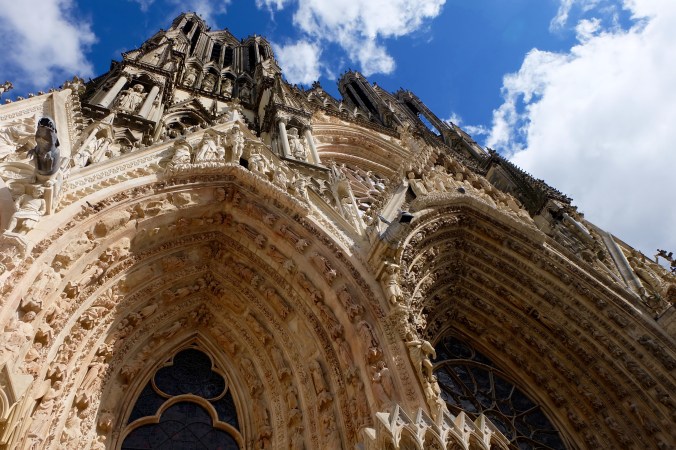 Favourite 2017 travel photos. Reims, France. March 2017.