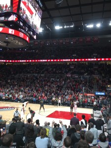 Overtime at Trail Blazers game