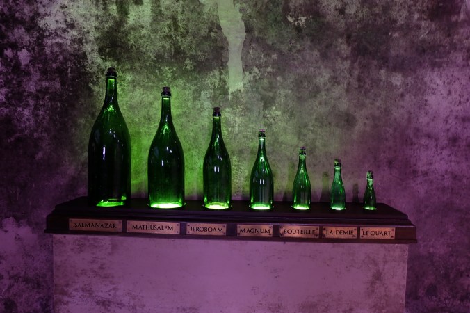 At Champagne Mumm, Reims