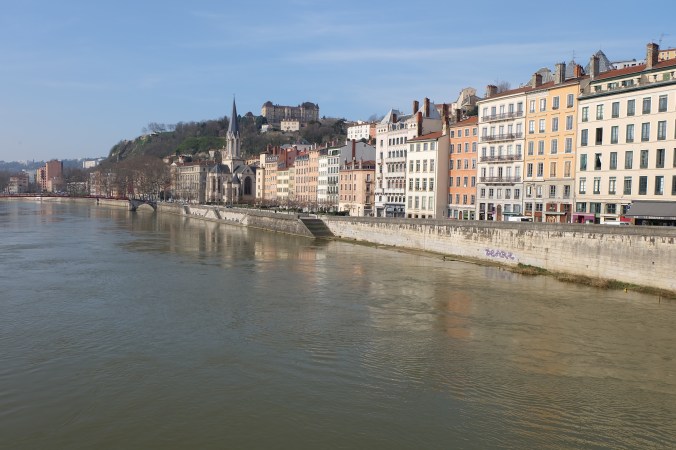 Vieux Lyon and the Saône