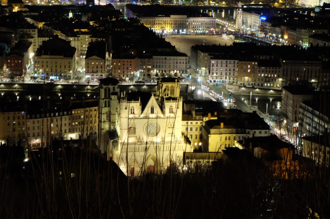 City from top of Vieux Lyon