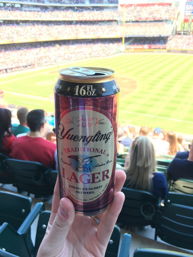 Second beer at Braves game