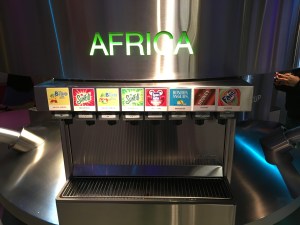 Sampling beverages from around the world