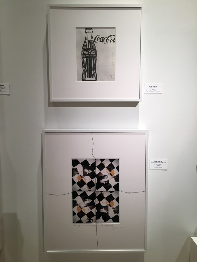 Andy Warhol prints at Coca-Cola