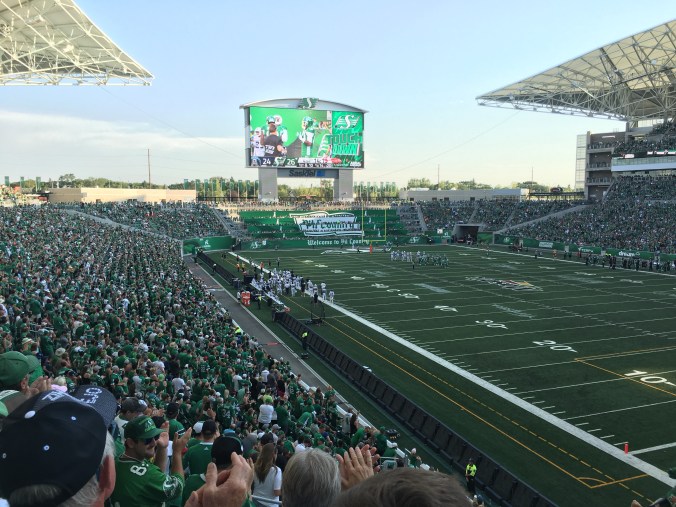 Riders 4th quarter TD