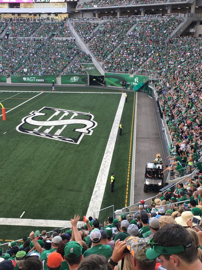 Gainer TD celebration