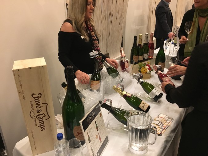 Spanish bubbly at Vancouver International Wine Festival