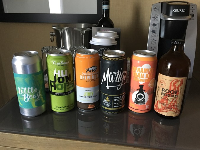 Assortment of Atlantic Canadian beers