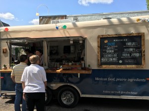 Food truck at Malty National