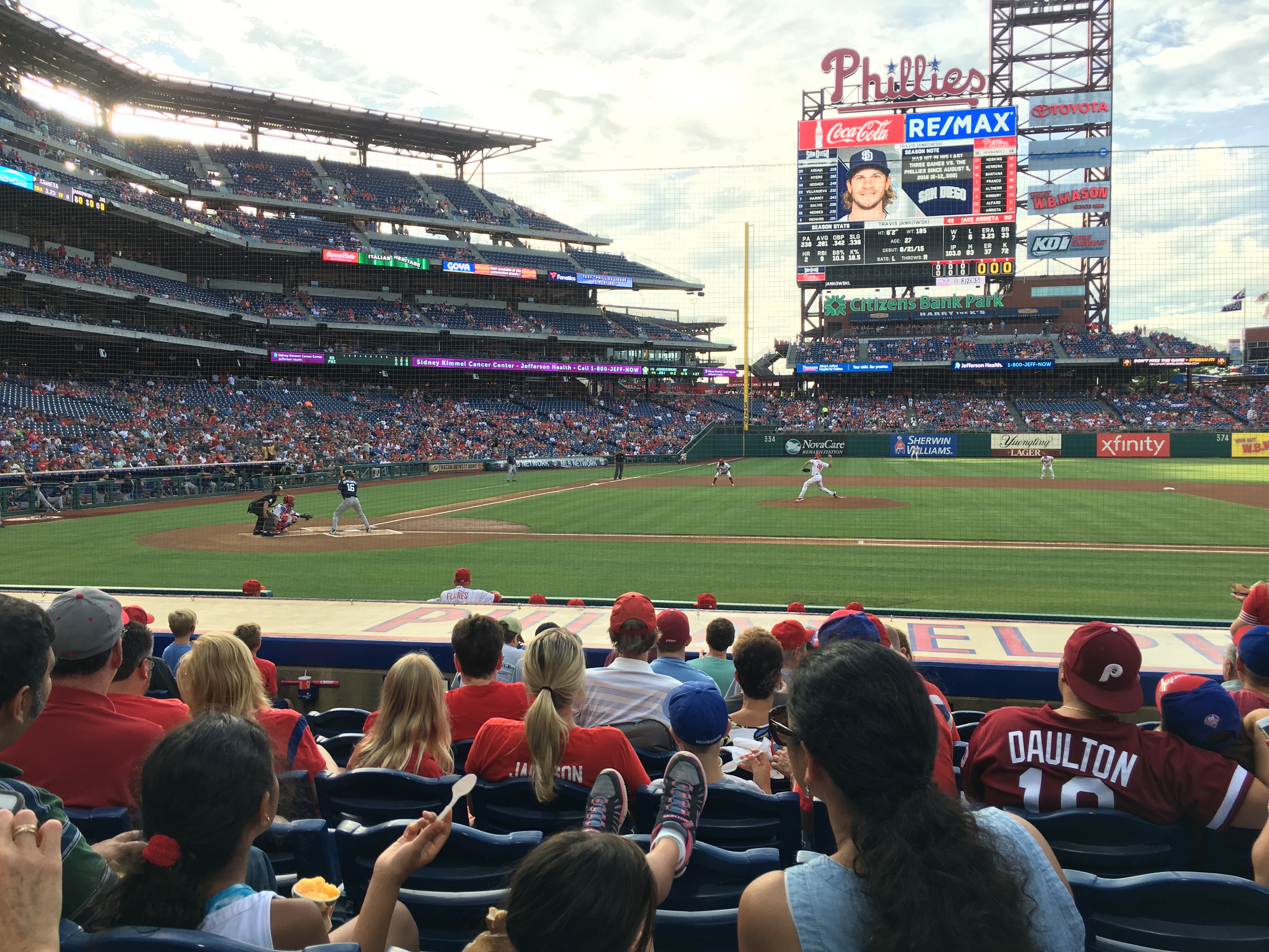 First Phillies game