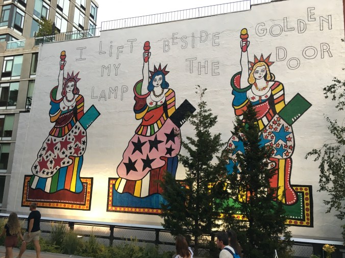 Mural at High Line