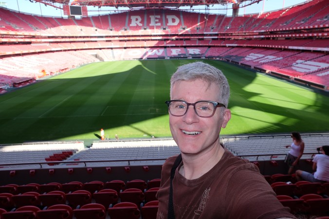 Me at Estádio da Luz