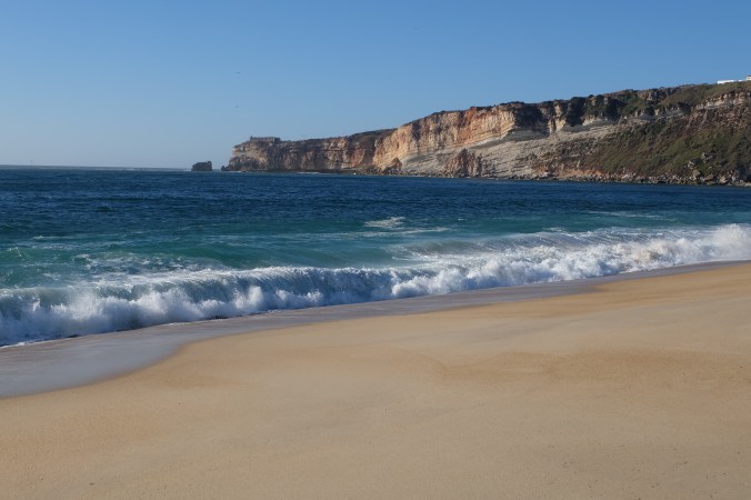Beach in Nazaré