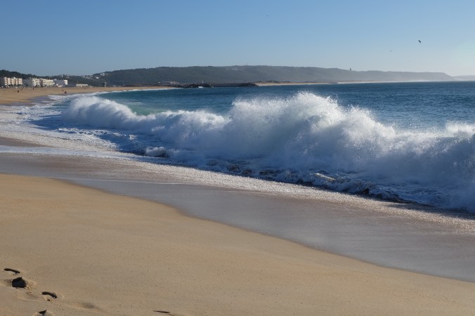 Beach in Nazaré