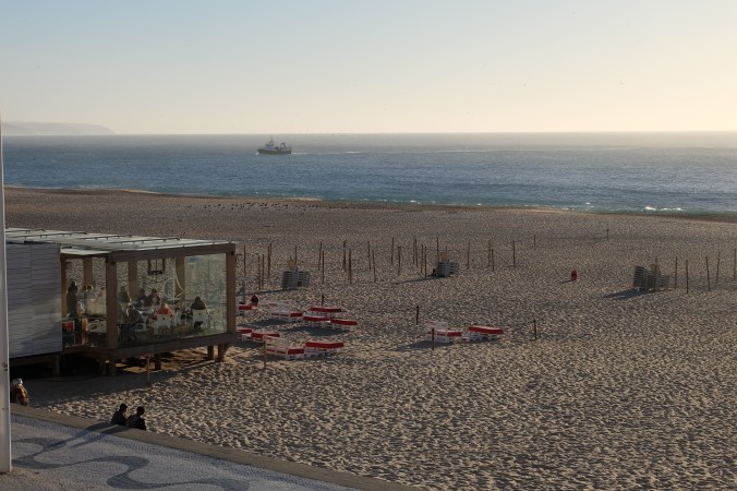 Beach in Nazaré