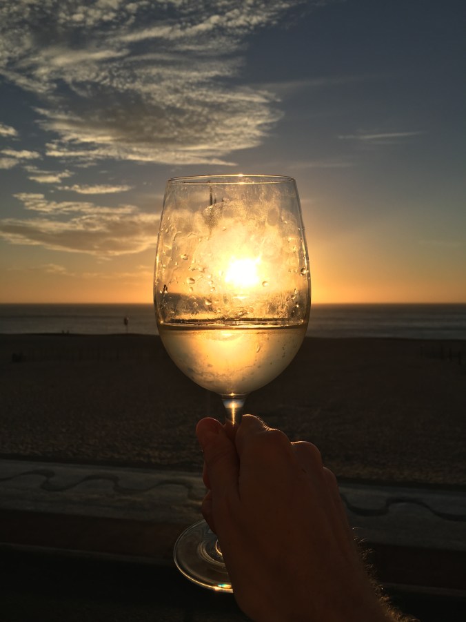Sunset in Nazare