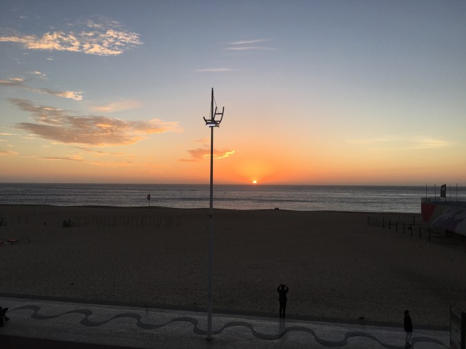 Sunset in Nazare
