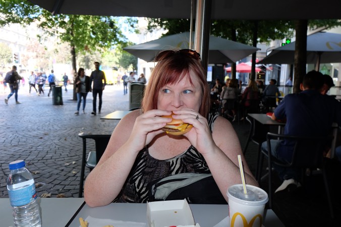 Gluten free McD's in Porto