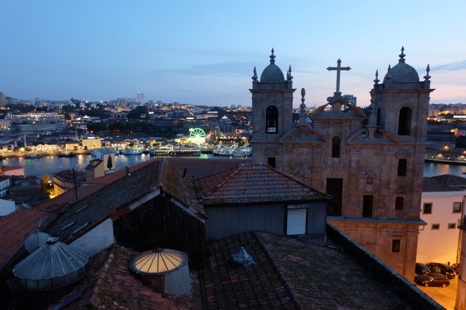 View from our Porto apartment