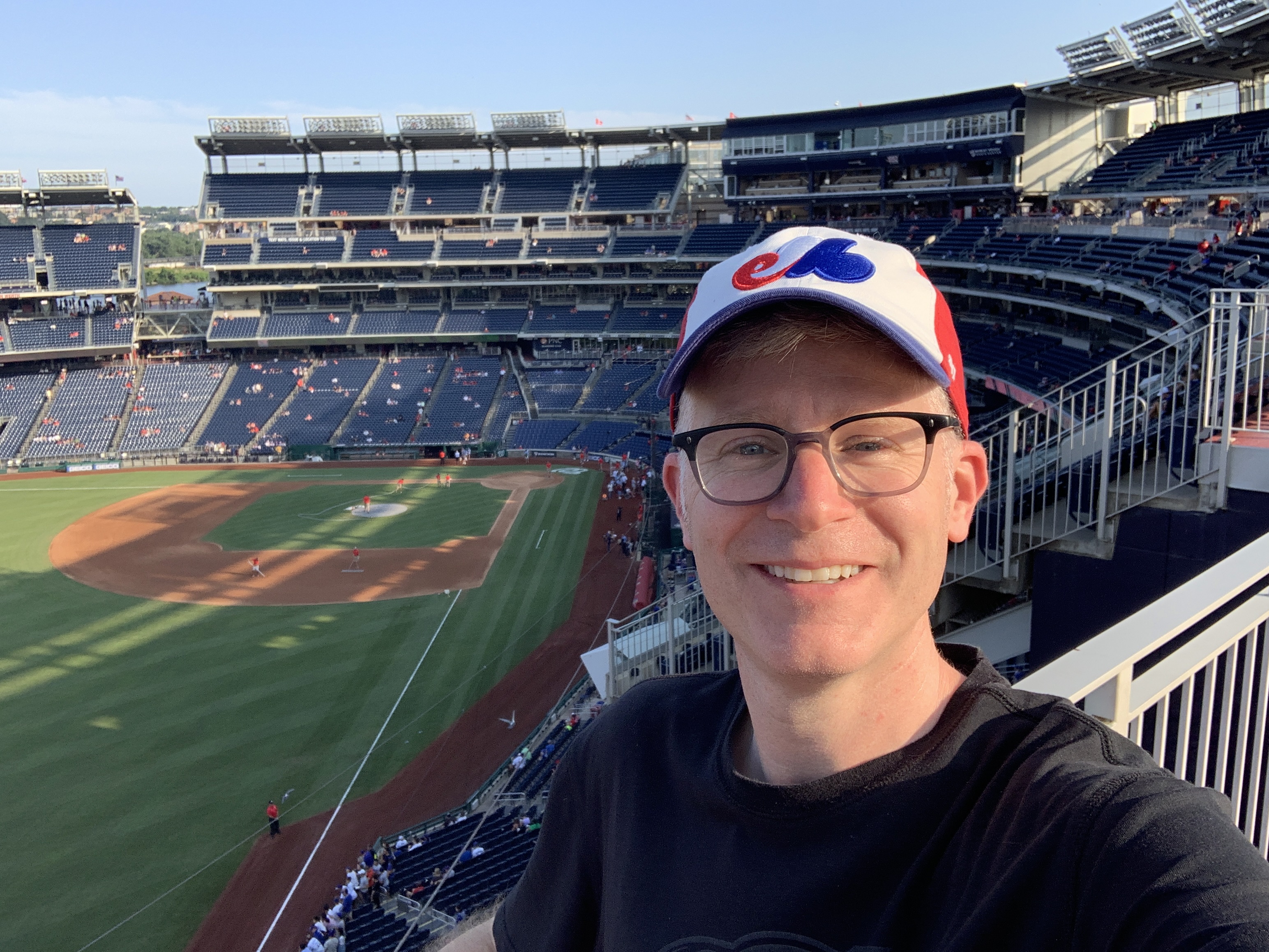At Washington Nationals game