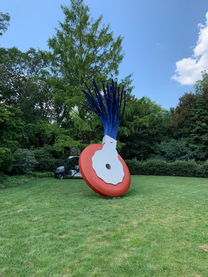 Claes Oldenburg and Coosje Van Bruggen "Typewriter Eraser, Scale X"