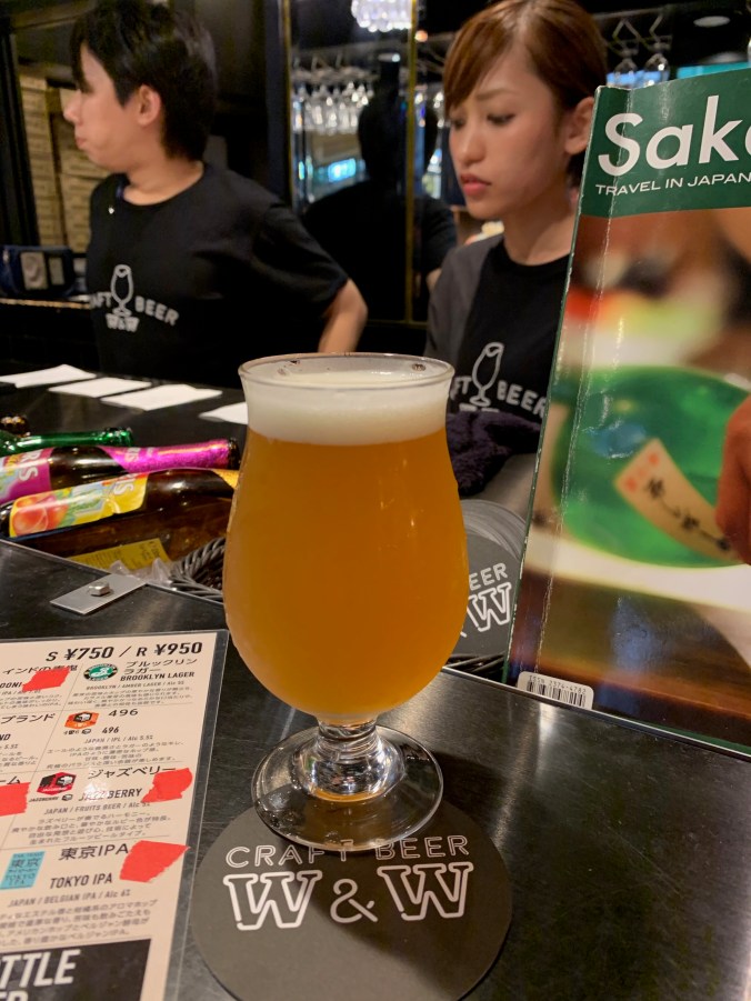 Craft Beer W&W in Osaka