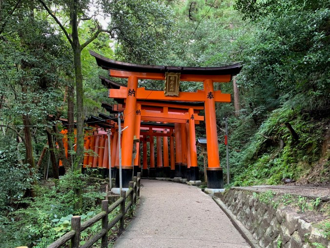 Climbing Mount Inari