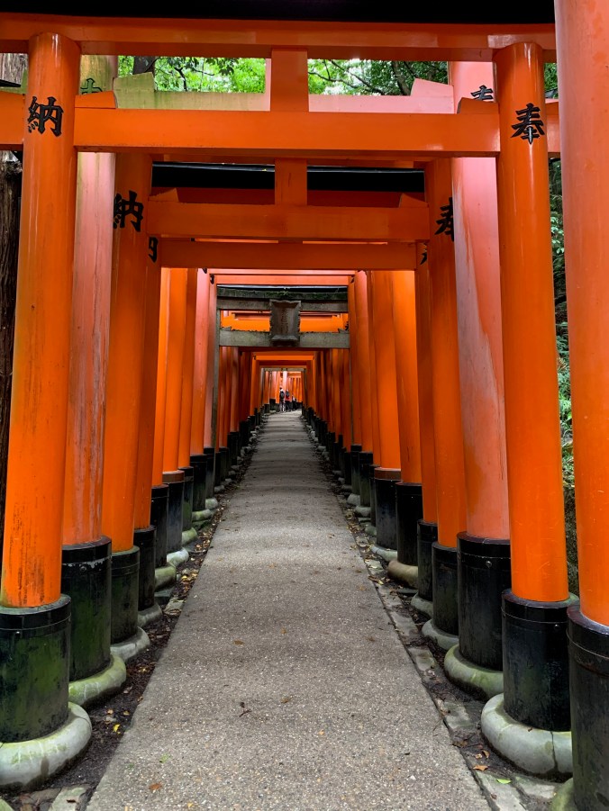 Climbing Mount Inari