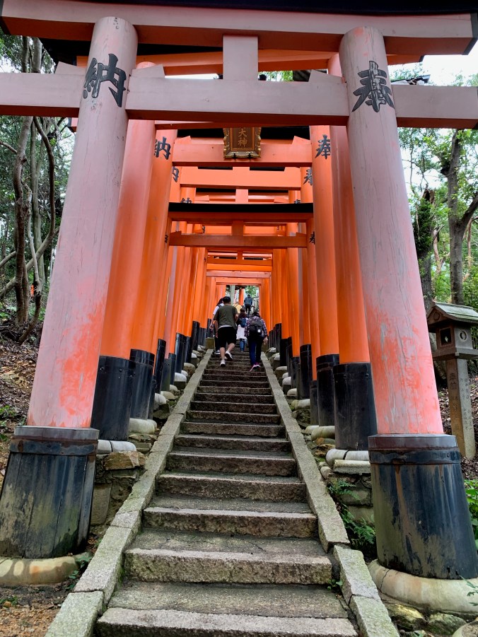 Climbing Mount Inari