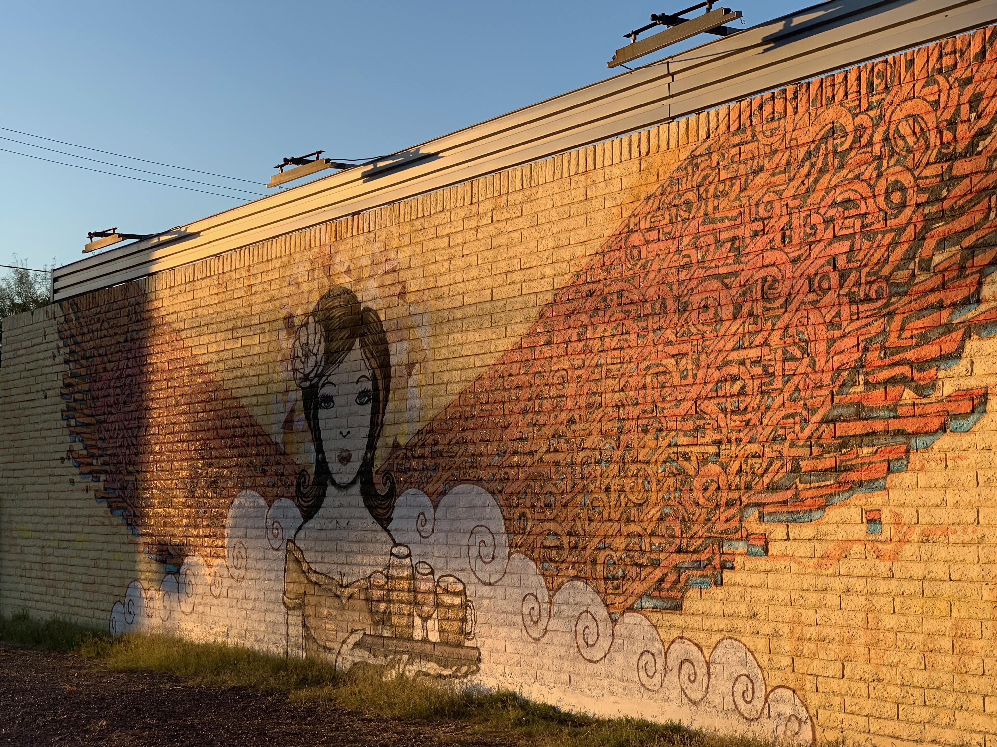 Angels Trumpet Ale House mural