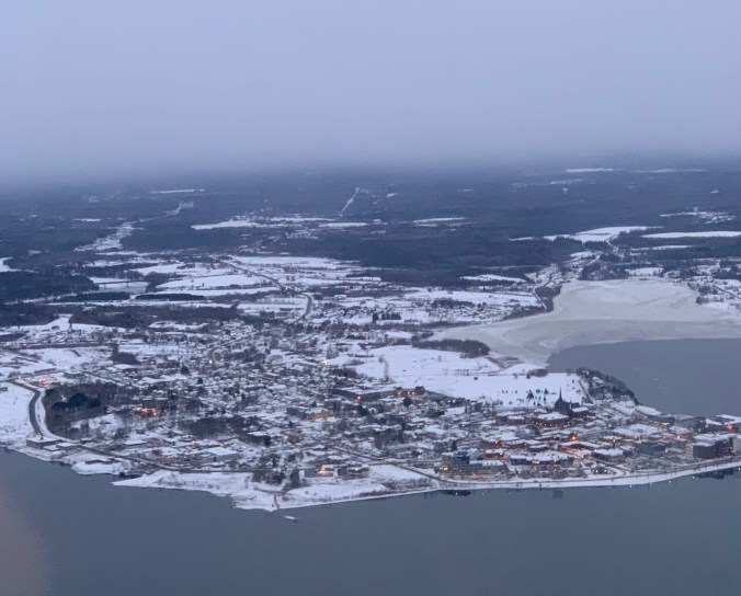 Bathurst from the air