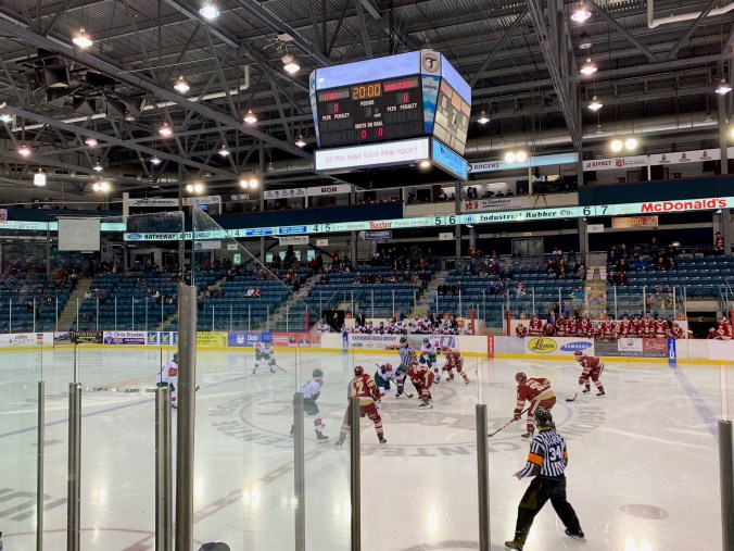 TItan-Mooseheads game
