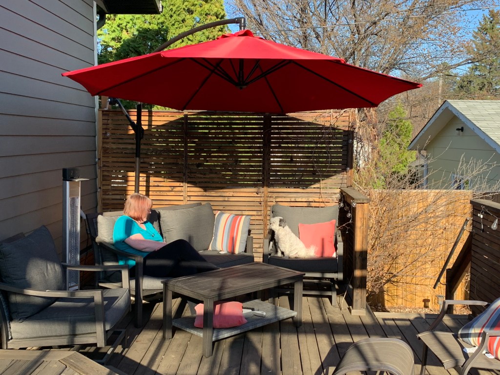 Back deck, Saskatoon